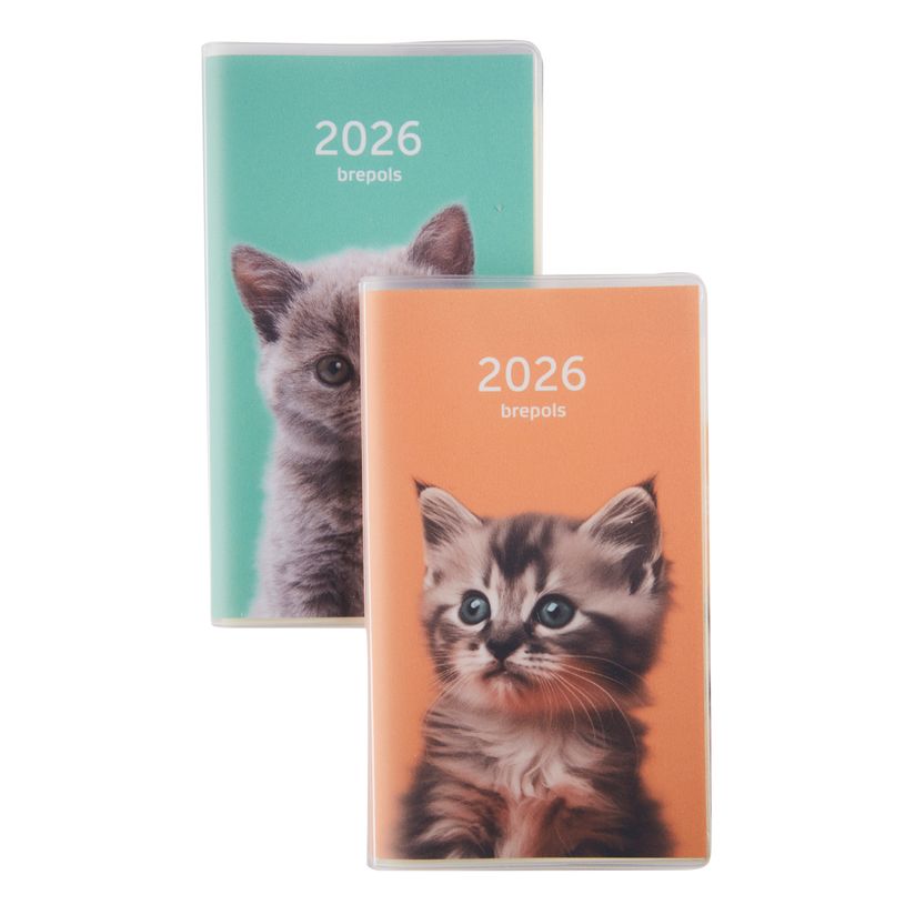 5412303014724-Agenda Interplan Amici - 1 semaine sur 2 pages - 9 x 16 cm - différents modèles disponibles - Brepols--0
