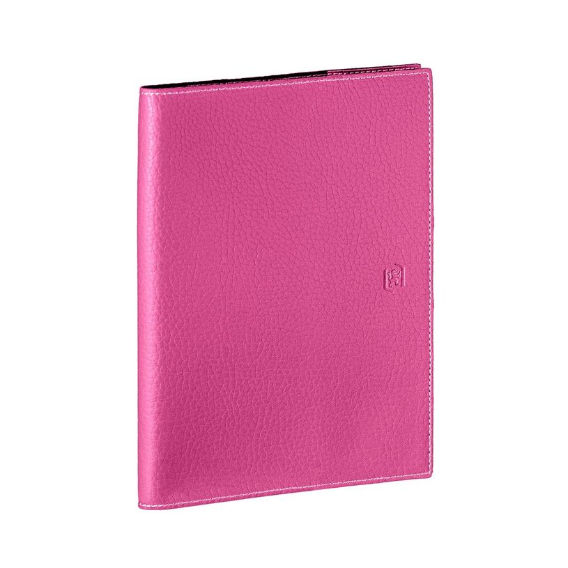 3147280219818-Agenda à spirale Oxford Mode - 1 semaine sur 2 pages - 21 x 29,7 cm - rose - Hamelin--0