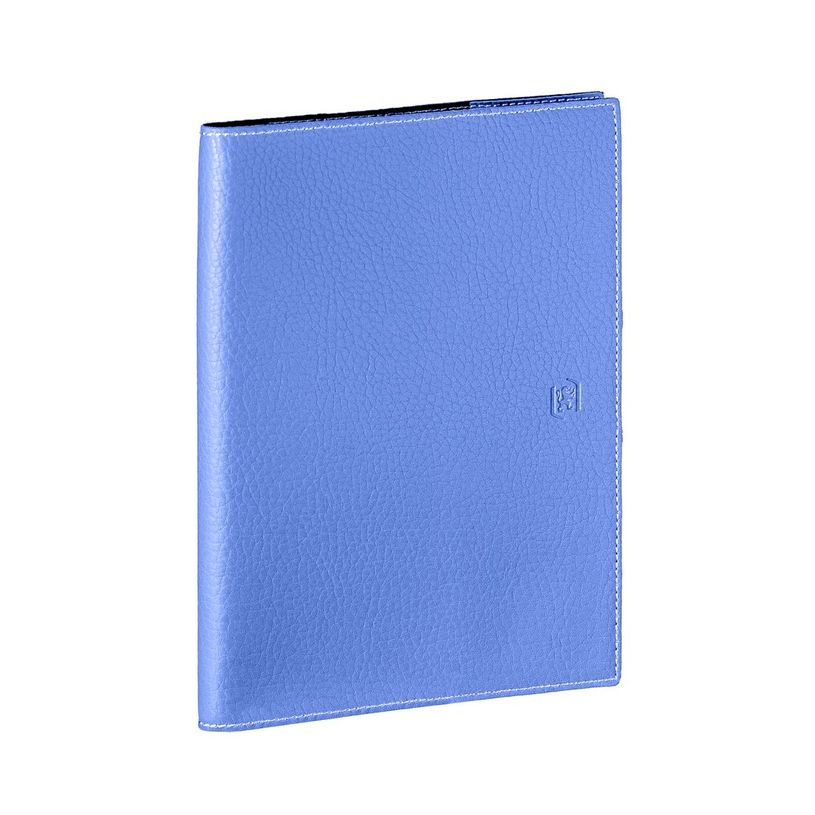 3147280219856-Agenda à spirale Oxford Mode - 1 semaine sur 2 pages - 21 x 29,7 cm - bleu clair - Hamelin--0