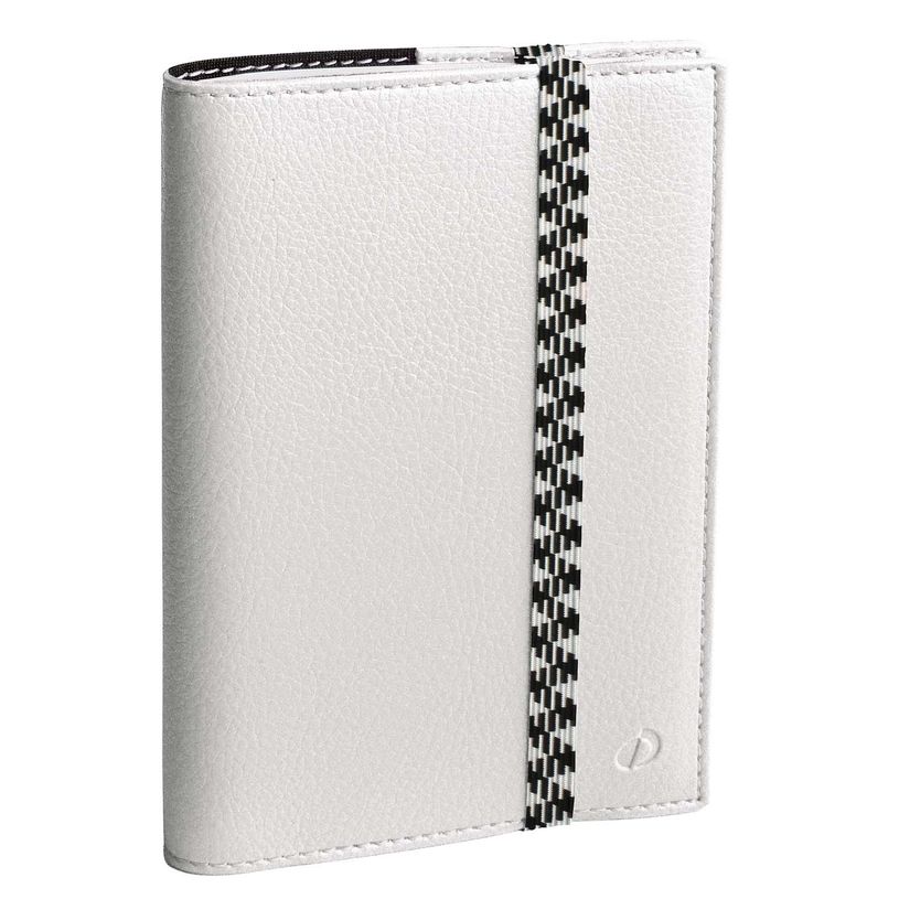 3371010458554-Agenda spiralé à élastique Time & Life Pocket - 1 semaine sur 2 pages - 10 x 15 cm - blanc - Quo Vad--0