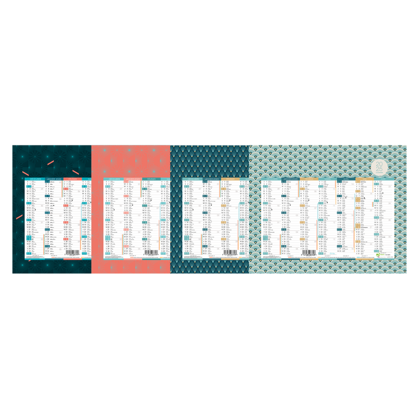 3147280087608-Lecas Graphics - Calendrier 7 mois par face - 27 x 21 cm - disponible dans différents mod-P_400009509_1-0