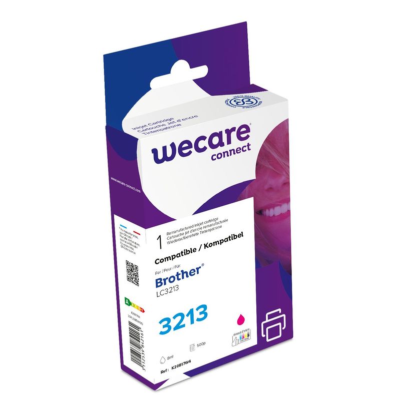 3112539842161-Cartouche compatible Brother LC3213 - magenta - Wecare-P_400009578_1-0