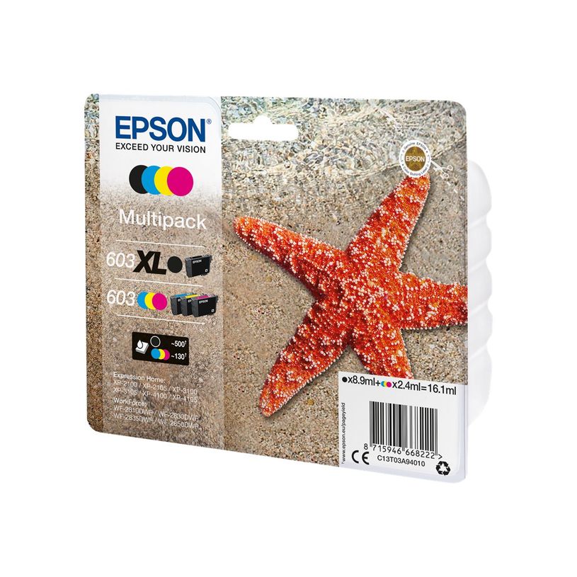 8715946668239-Epson 603 Etoile de mer - pack de 4 - noir XL, jaune, cyan, magenta - cartouche d'encre or-P_400009980_1-0