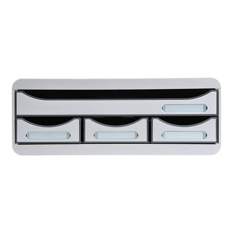 9002493424197-Exacompta Toolbox Mini - Module de classement à l'italienne 4 tiroirs - gris lumière-P_400010032_2-1