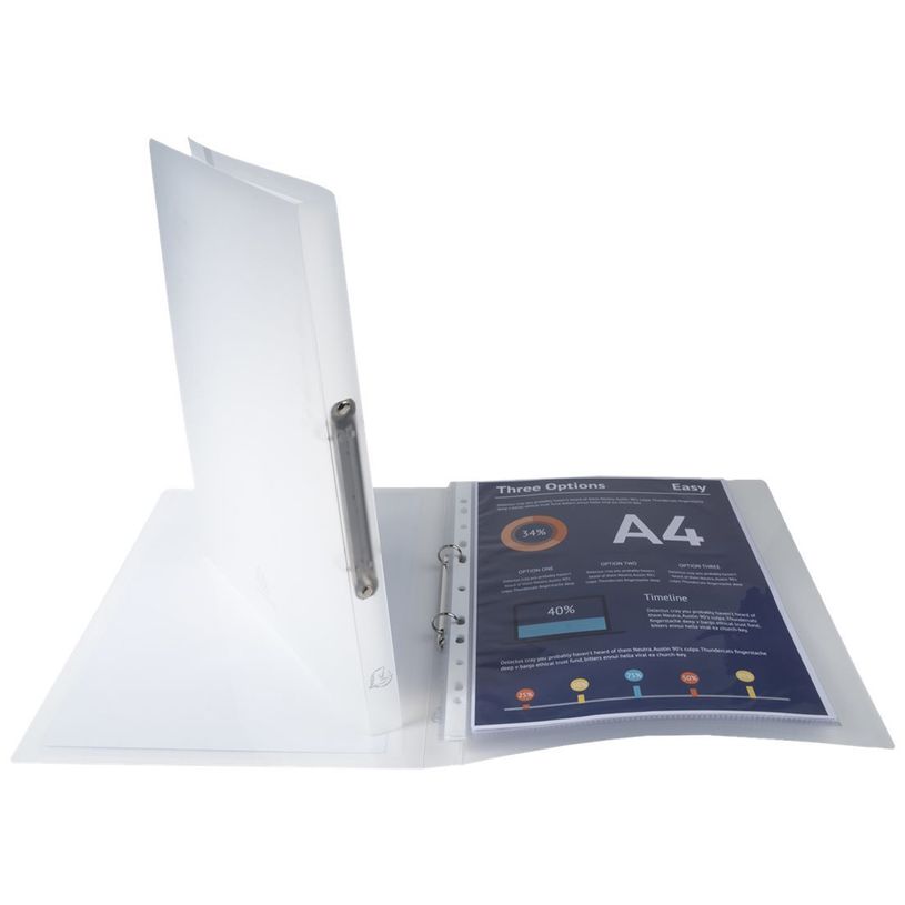 3130632549602-Exacompta Kreacover - 25 Classeurs 2 anneaux personnalisable - Dos 20 mm - A4 - incolore-P_400010427_2-1