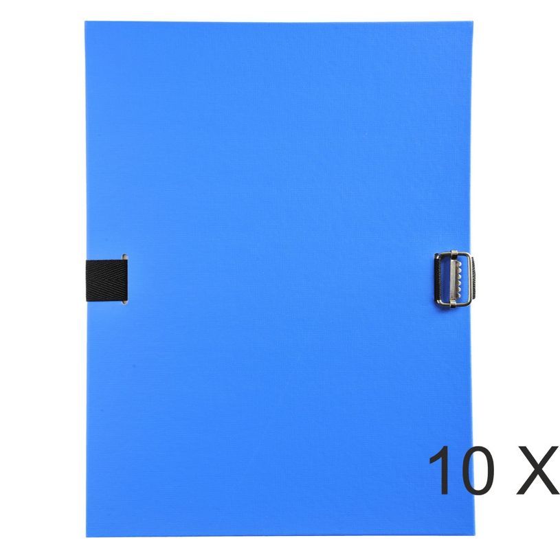 3141879053012-Exacompta - 10 Chemises extensibles à sangle avec rabat en pied - bleu clair-P_400011198_1-0