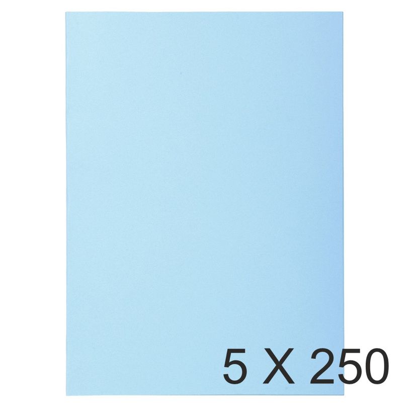 3288588501066-Exacompta Super 60 - 5 Paquets de 250 Sous-chemises - 60 gr - bleu clair-P_400011262_2-0