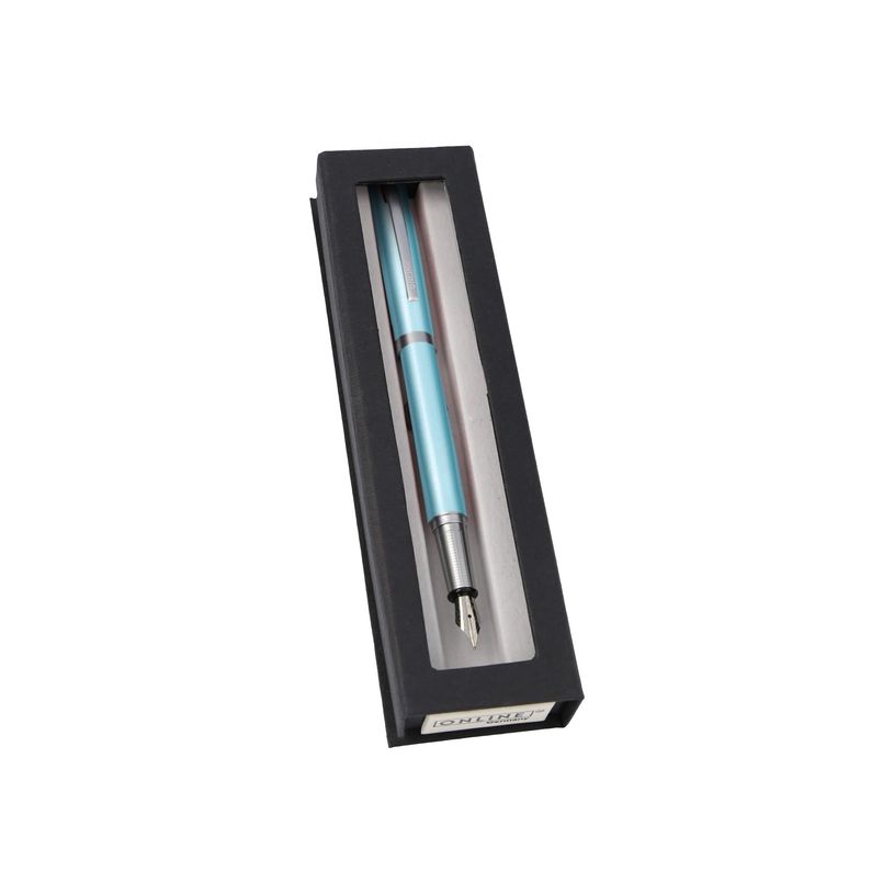 4014421346407-Online Eleganza - Stylo plume - turquoise satin-P_400011432_6-5