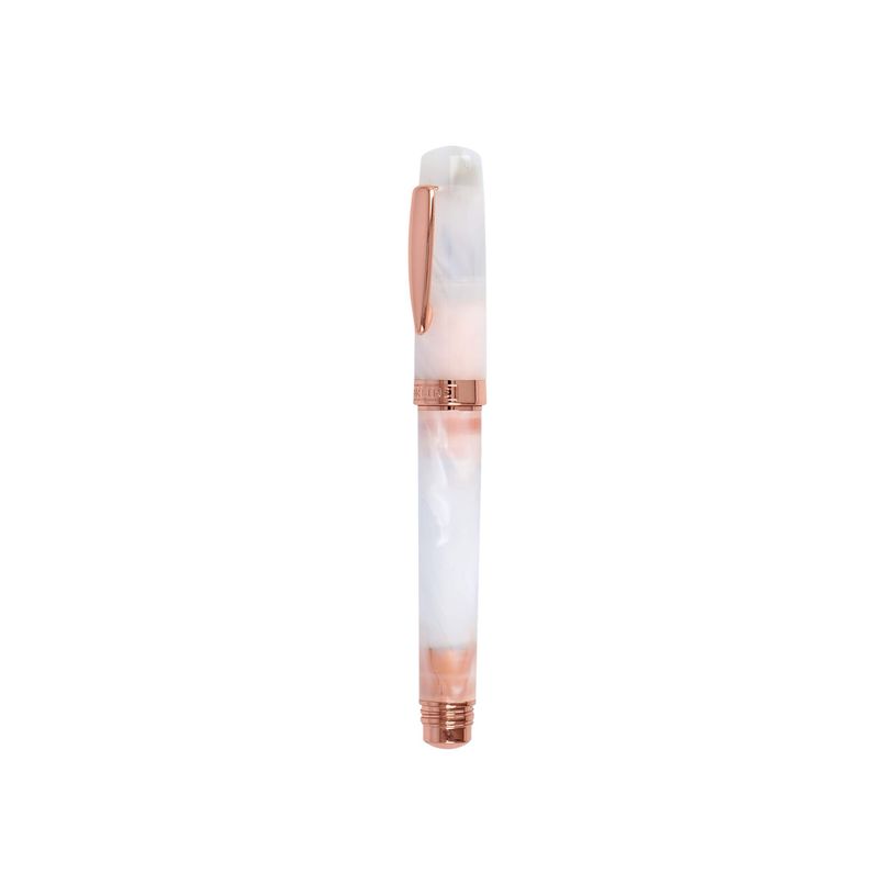 4014421440327-Online Bohemian Art - Stylo plume - blanc/rose - pointe moyenne-P_400011468_2-1