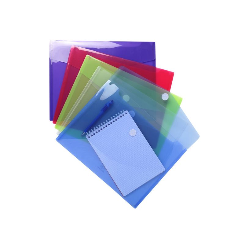 3130631564200-Exacompta - 5 Pochettes à scratch - A4 - couleurs assorties translucides-P_400011701_1-0