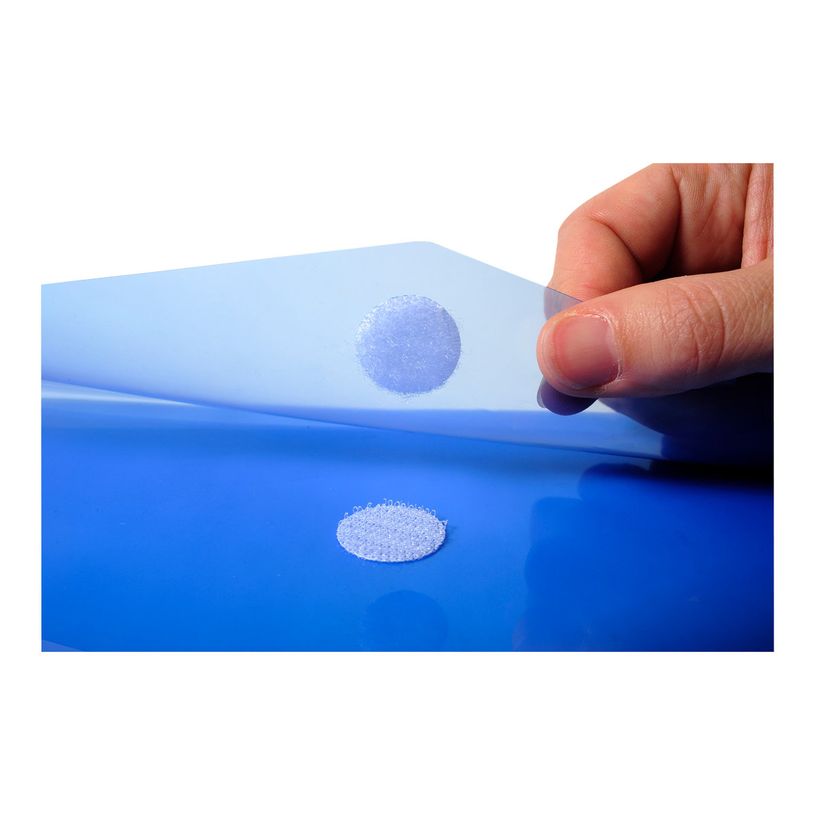3130631564224-Exacompta - 5 Pochettes enveloppes à scratch - A4 - bleu translucide-P_400011703_2-1