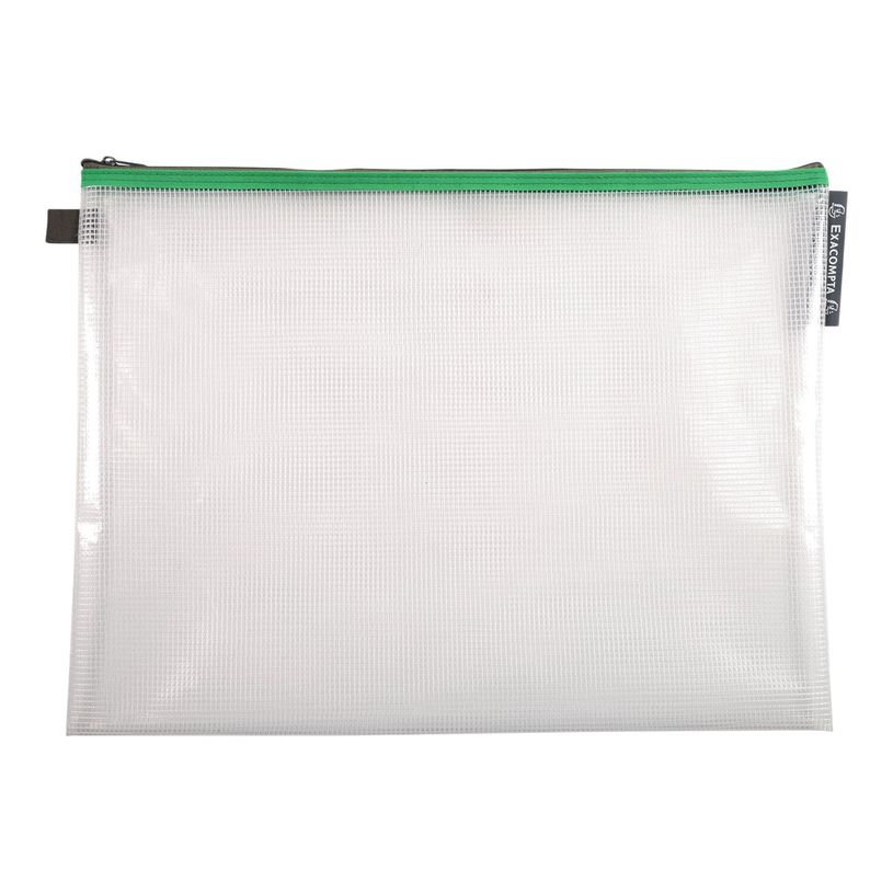 3130630341604-Exacompta - Pochette à fermeture éclair en plastique souple - A3 - disponible dans diff