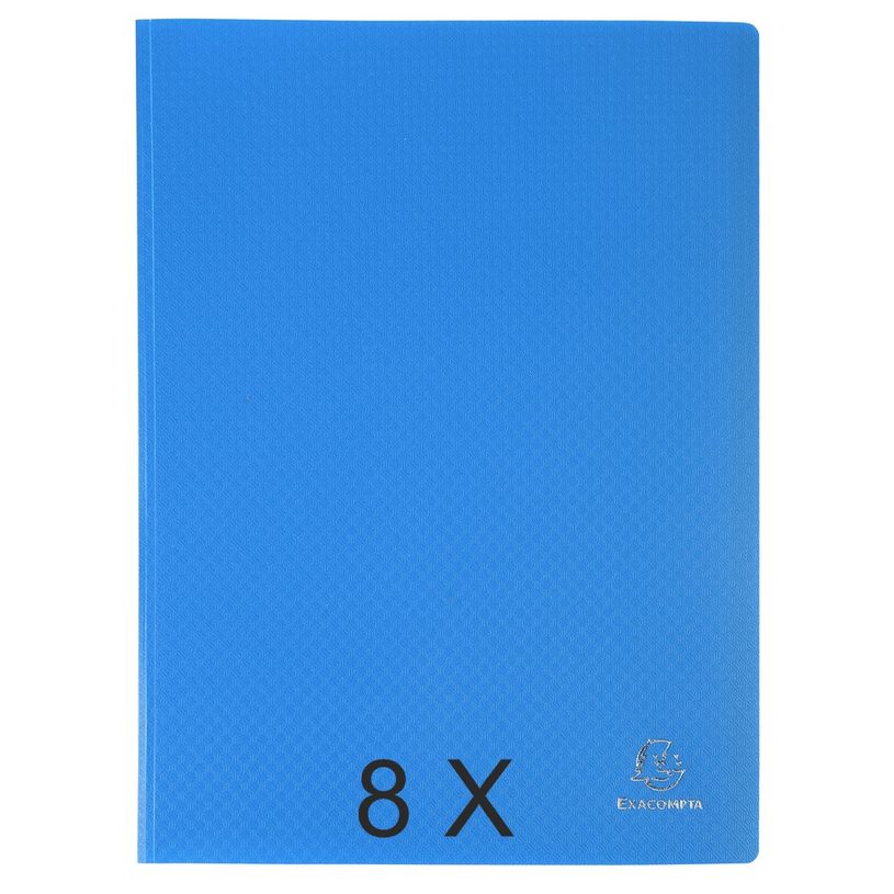 3130632088828-Exacompta Opak - 8 Porte vues - 160 vues - A4 - bleu clair-P_400011751_1-0