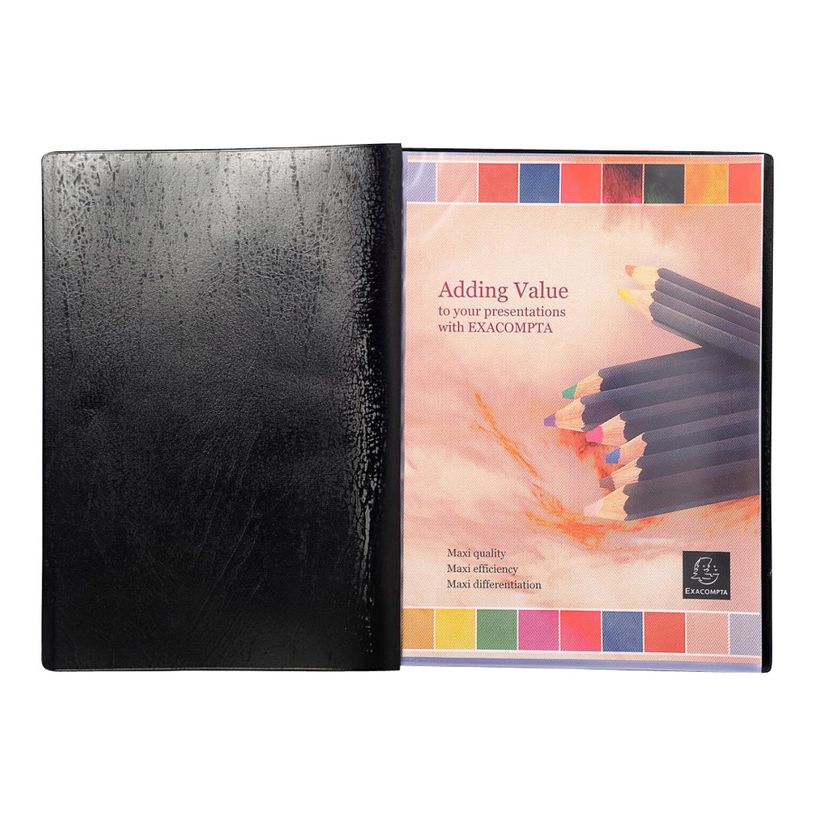 3130631883219-Exacompta Vega Opaque - 5 Porte vues - 60 vues - A4 - noir-P_400011767_2-1