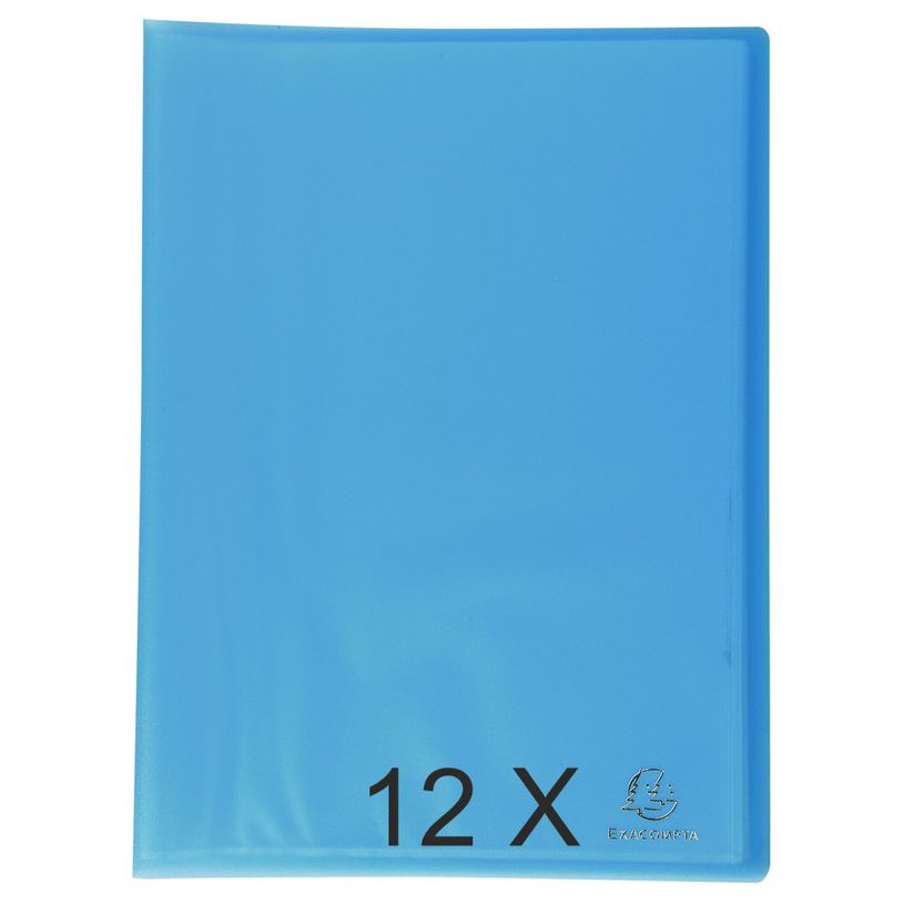 3130631854684-Exacompta Chromaline - 12 Porte vues - 80 vues - A4 - turquoise-P_400011824_1-0