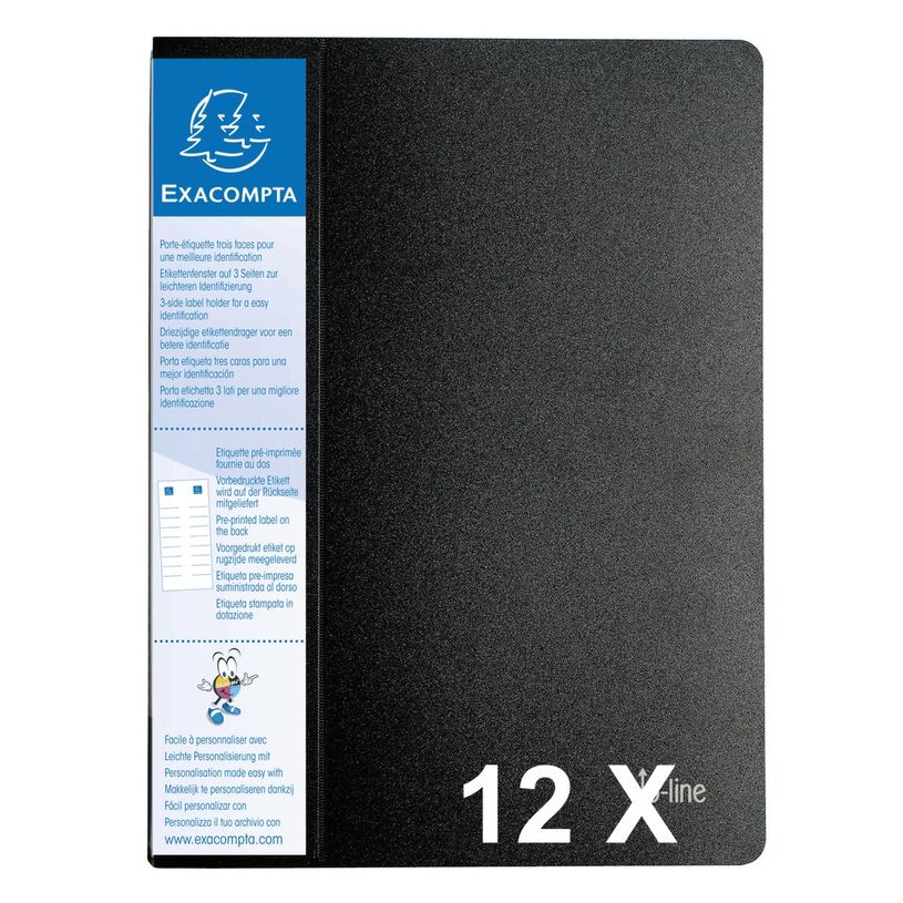 3130632884017-Exacompta Up-Line - 12 Porte vues - 80 vues - A4 - noir-P_400011831_1-0