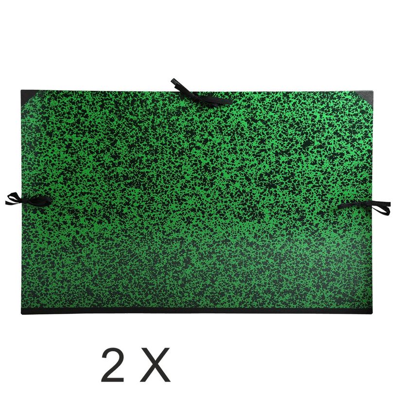 3130631533602-Exacompta - 2 Cartons à dessin - 80 x 120 cm - vert - fermeture par cordons-P_400011862_1-0