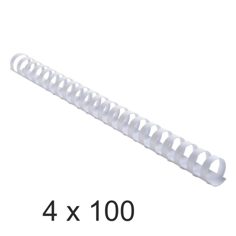 3130632756000-Exacompta - 4 Boîtes de 100 anneaux de reliure en plastique - 20 mm - blanc-P_400011917_1-0