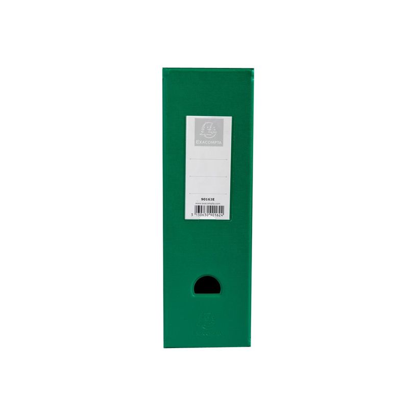 3130632901639-Exacompta - 10 Porte-revues polypro - dos 100 mm - vert - livrés à plat-P_400011937_2-1