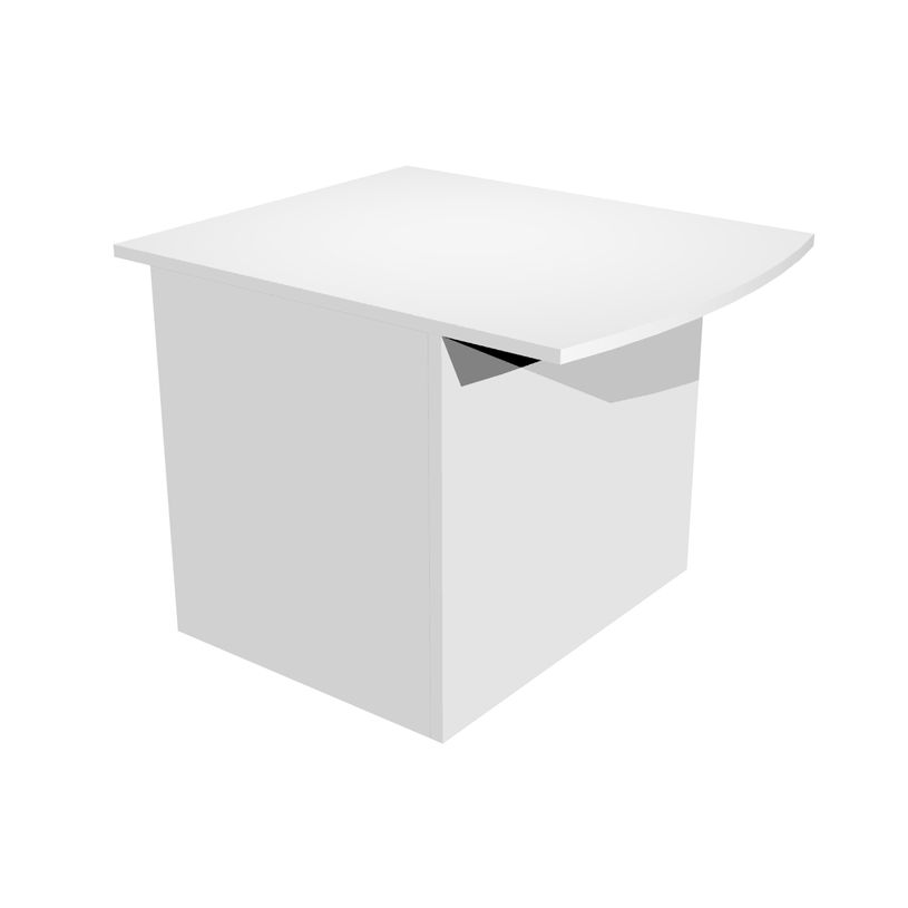 7331910021889-Banque d'accueil module assis MUSA - L80 cm - Blanc-P_400012500_1-0