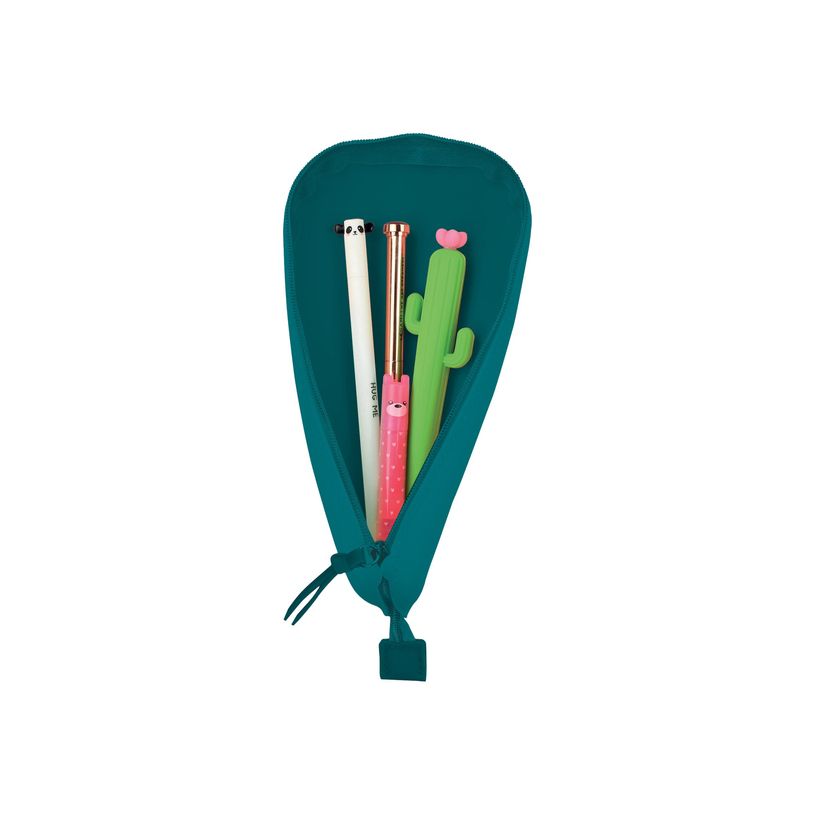 8059174833114-Legami Cute! - Trousse en silicone - bleu pétrole-P_400013700_3-1