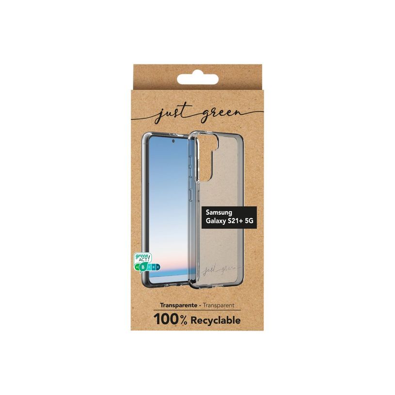 3571211453642-Just Green - coque de protection pour Samsung S21+ - transparent-P_400013737_4-3