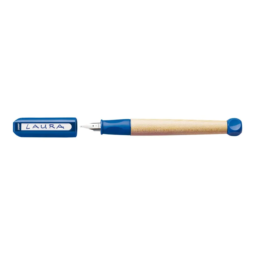 0404000140801-LAMY abc 009 - Stylo plume bleu - érable-P_400014080_1-0