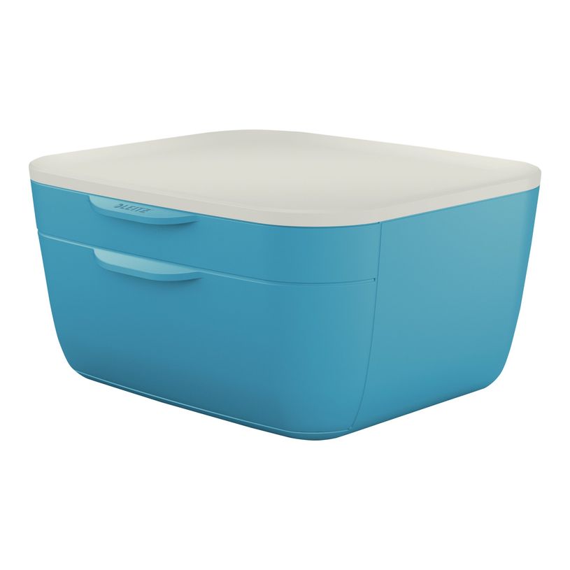 4002432124763-Leitz Cosy - Bloc de classement plastique - 2 tiroirs - bleu-P_400014144_3-2