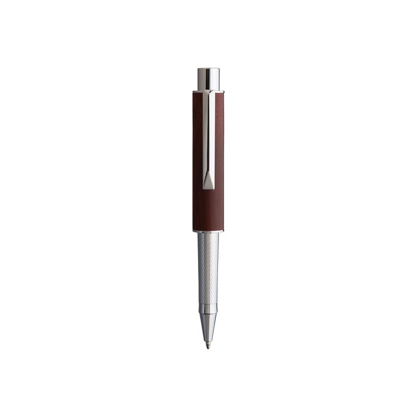 3108722414123-Oberthur Ottawa - Stylo à bille à capuchon - acajou-P_400014169_2-1