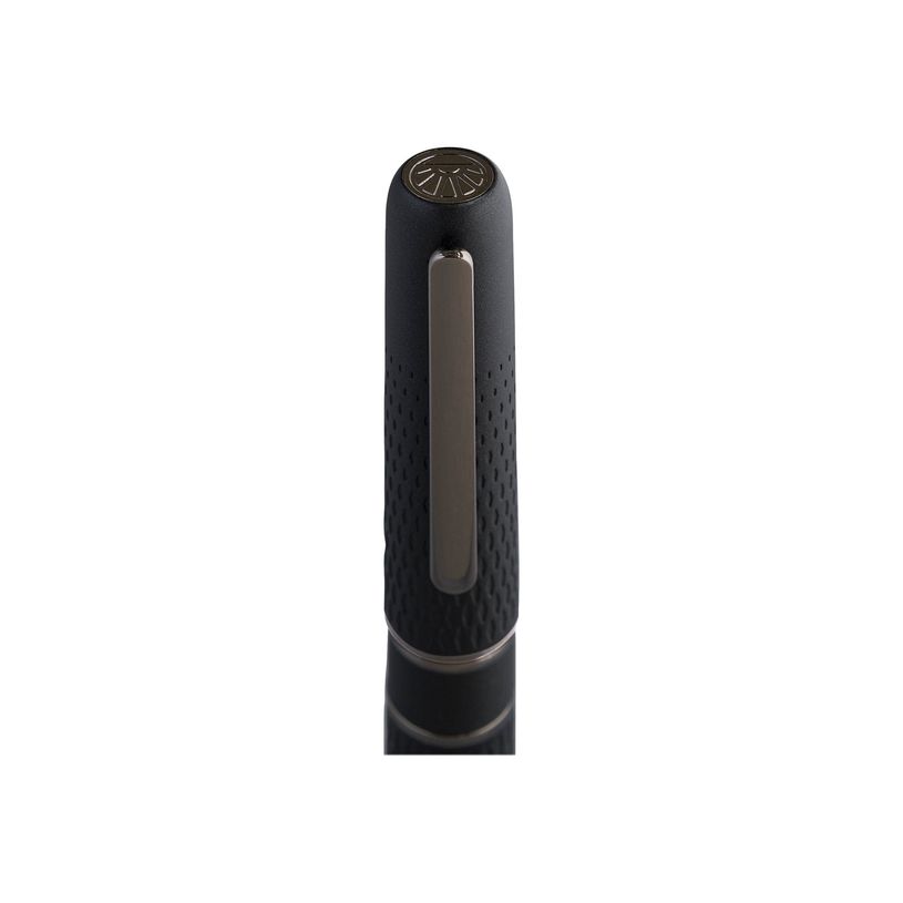 3108722409204-Oberthur Athènes - Stylo plume - noir/gun-P_400014177_4-3