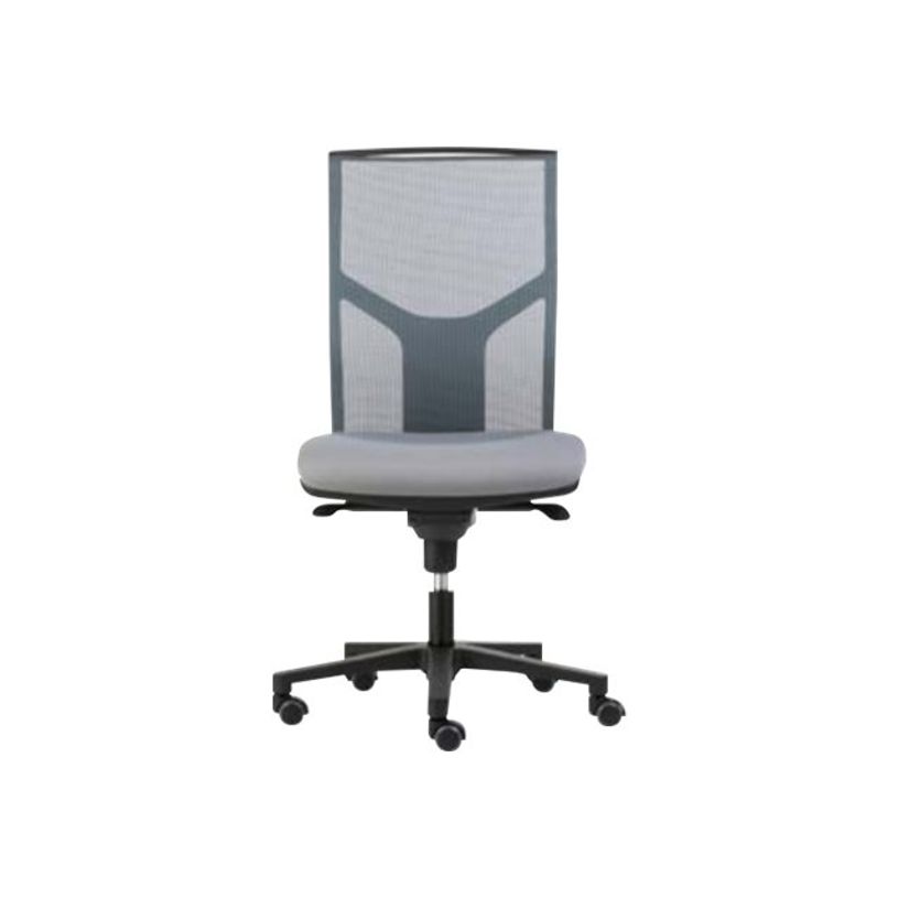 0404000142416-Fauteuil de bureau ATIKA PRO - accoudoirs en option - gris/noir (dossier résille)-P_400014241_1-0