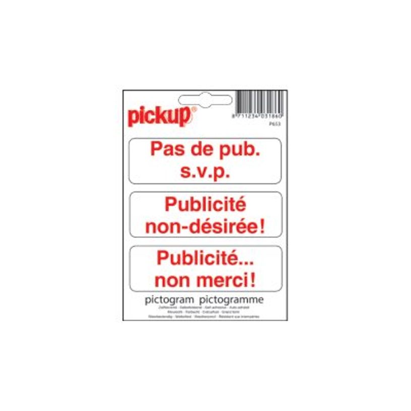 40318608-Pickup - Pictogramme - Publicité interdite-P_4031860_1-0
