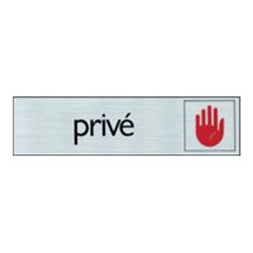 0400405080032-Pickup - Plaque de signalisation - 165 x 44 mm - privé-P_40508003_1-0