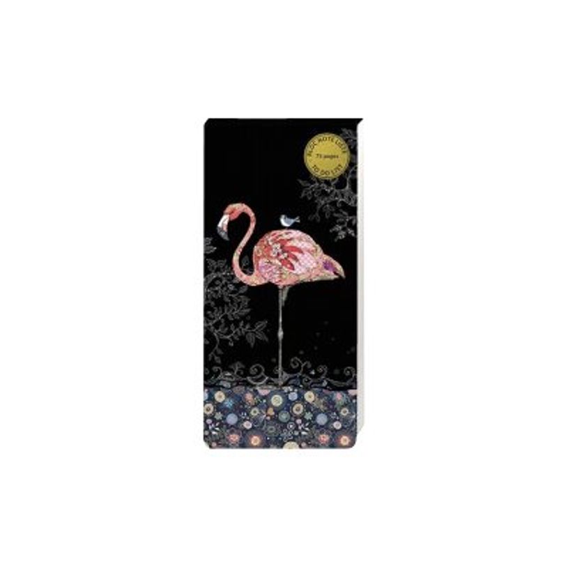 3700572744728-Bug Art - Bloc notes/to do list aimanté - 75 pages - flamant rose-P_405110433_1-0