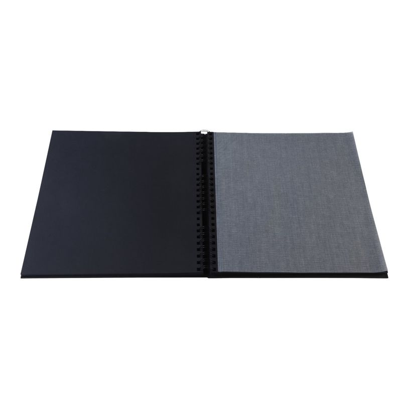 3130630169819-Exacompta Aramy - Album photos 32 x 32 cm - 60 pages - noir/or-P_405110518_6-3