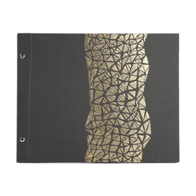 3130630169857-Exacompta Aramy - Album photos 37 x 29 cm - 40 pages - noir/or-P_405110519_5-1