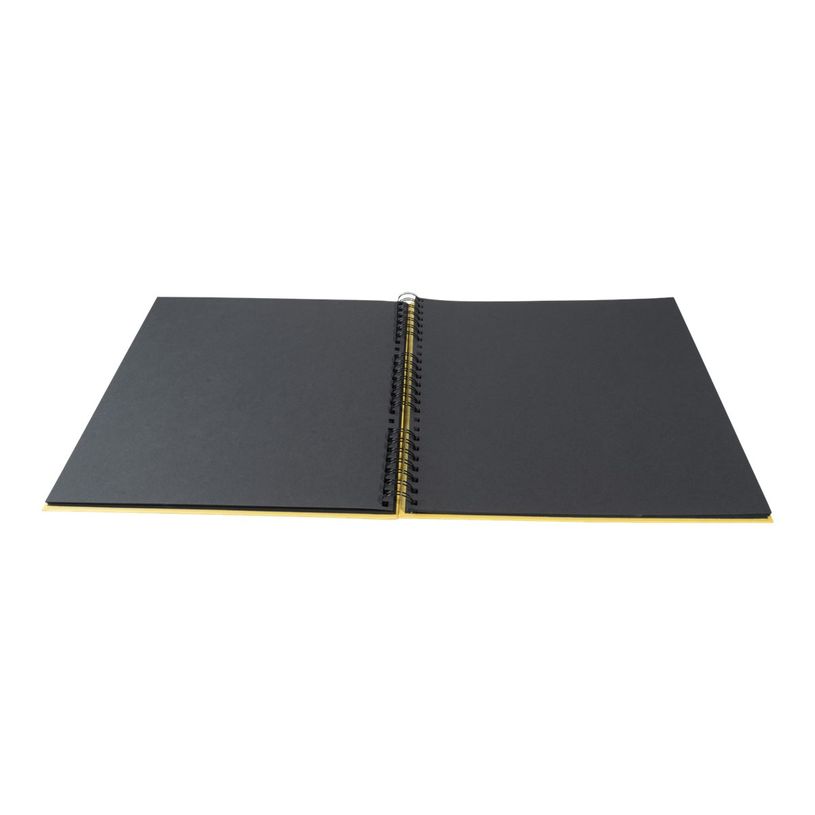 3130630151203-Exacompta Milano - Album photos 32 x 32 cm - 60 pages - jaune-P_405110533_5-3