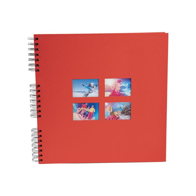 3130630151210-Exacompta Milano - Album photos 32 x 32 cm - 60 pages - rouge-P_405110535_2-0