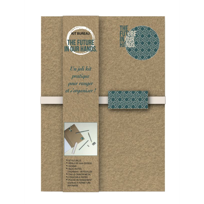 3173740245516-Kit de papeterie kraft Canage : bloc-notes avec petites fournitures - Carpentras Sign-P_405110561_1-0