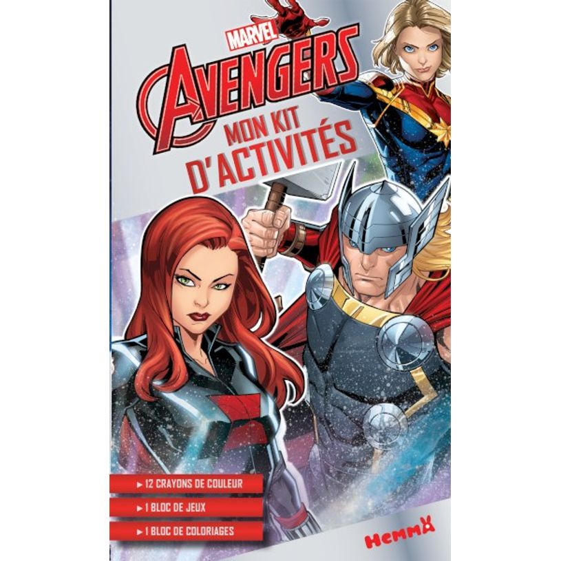 9782508048715-Marvel Avengers - Mon kit d'activités (Black Widow, Thor, Captain Marvel)-P_405110806_1-0