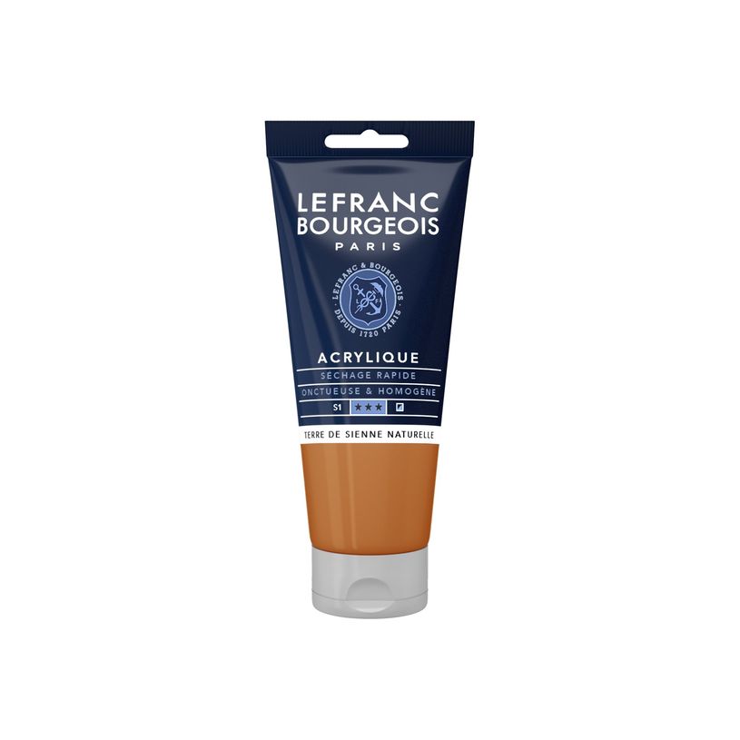 3013643004257-Lefranc Bourgeois - Peinture acrylique - terre de Sienne naturelle - 80 ml-P_405111392_1-0