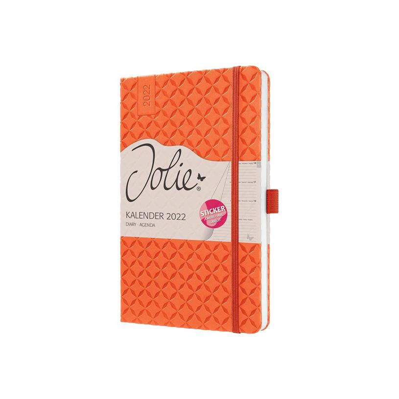 4004360805769-Jolie - agenda semainier - 2022 - A5 - 135 x 203 mm - 174 pages-P_405111999_1-0