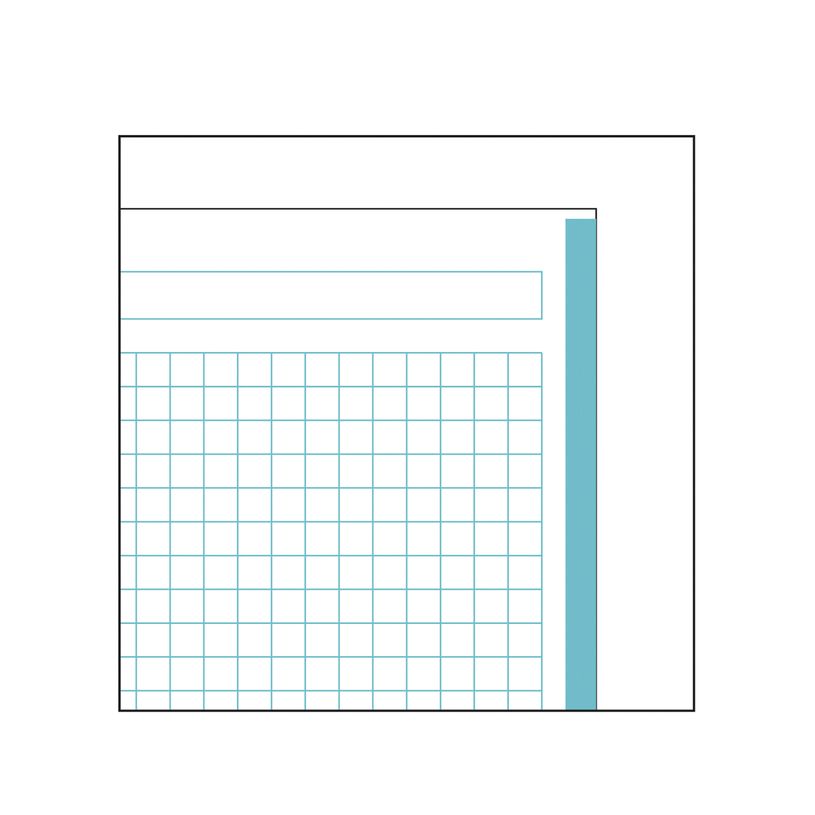 8422593465813-THE ORIGINAL NOTEBOOK,  couverture rigide, A4, quadrillage 5x5 mm, 80 feuilles de 1 couleu-P_405112370_3-1