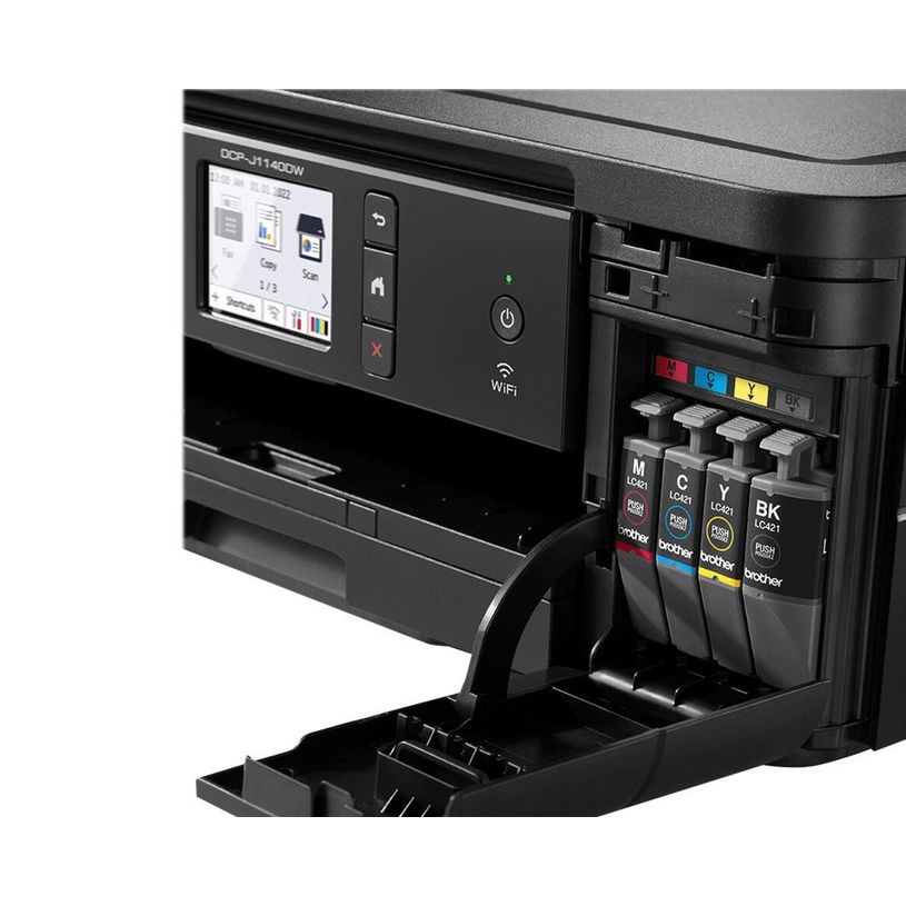 4977766813426-Brother DCP-J1140DW - imprimante multifonction jet d'encre couleur A4 - Wifi, USB-P_405112896_8-3