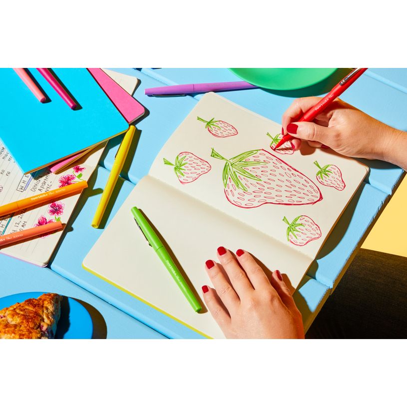 3026981384660-Paper Mate Flair - Pack de 6 Feutres d'écriture parfumés - couleurs assorties-P_405113108_3-2