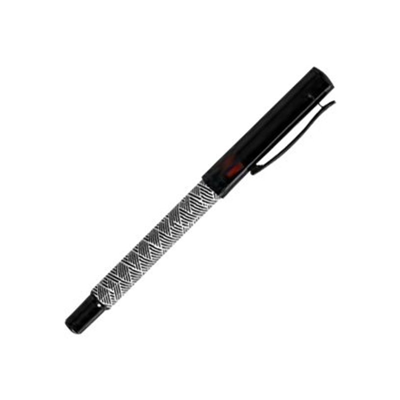3219912644647-Vuarnet Aspen Stripes - Stylo plume - noir et blanc-P_405113260_1-0