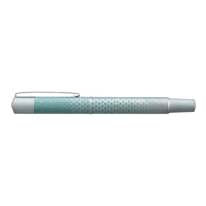 3219911750189-Daniel Hechter Media Escher - Stylo à bille - fond satiné et motifs laqués vert d'eau-P_405113271_1-0