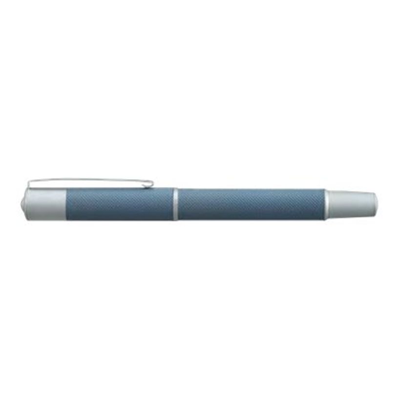 3219911750226-Daniel Hechter Media Relief - Stylo à bille - micro-gravure bleu et attributs satinés-P_405113283_1-0
