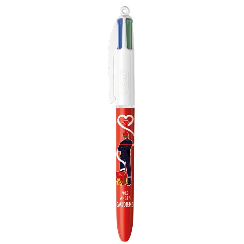 3086123689923-BIC 4 Couleurs Pompiers - Stylo à bille 4 couleurs - 1 mm - différents modèles disponib-P_405113526_2-1