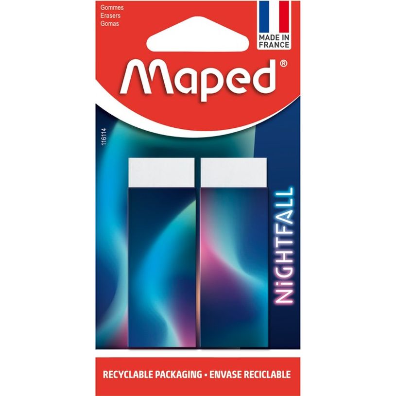 3154141161148-Maped Nightfall - Pack de 2 gommes-P_405113730_1-0